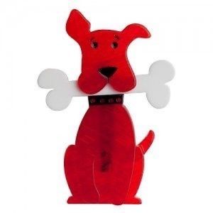 Erstwilder Tuffy’s Puppy Treat Brooch Super Rare